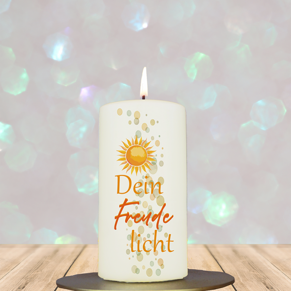 Mitbringsel 12x6cm Dein Freudelicht