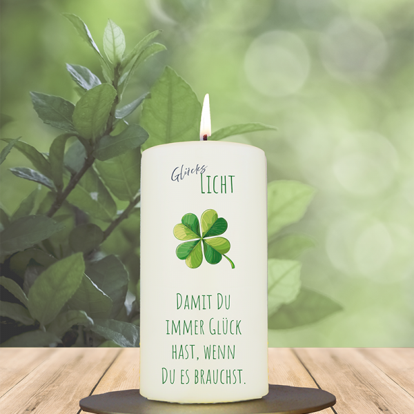Mitbringsel 12x6cm GlücksLICHT