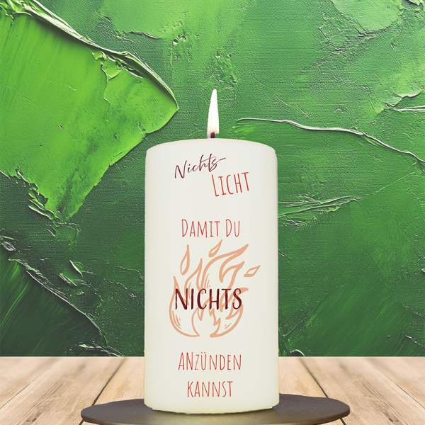 Mitbringsel 12x6cm NichtsLICHT