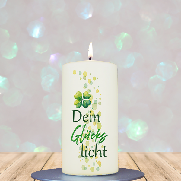 Mitbringsel 12x6cm Dein Glückslicht