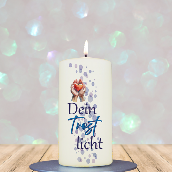 Mitbringsel 12x6cm Dein Trostlicht