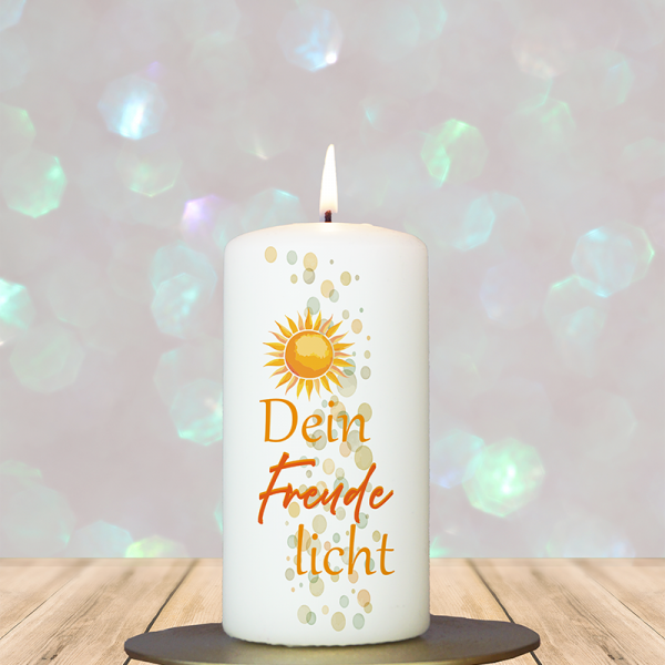 Mitbringsel 12x6cm Dein Freudelicht
