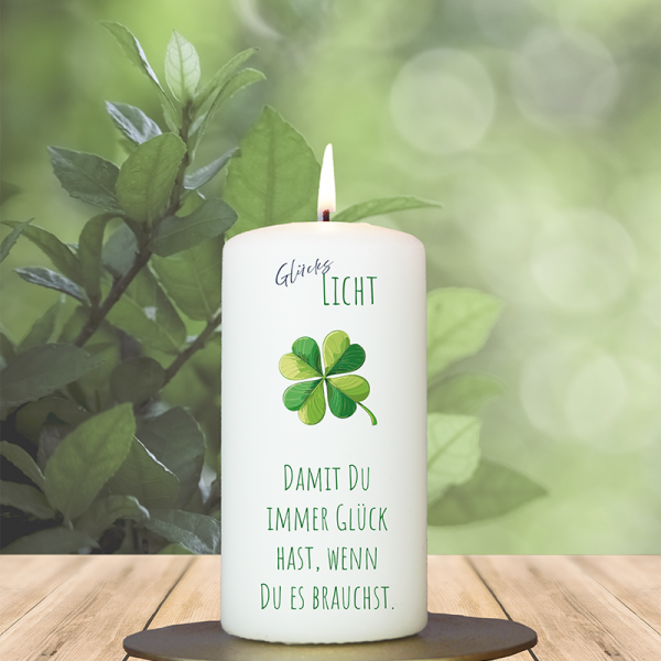 Mitbringsel 12x6cm GlücksLICHT