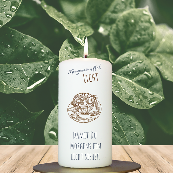 Mitbringsel 12x6cm MorgenmuffelLICHT