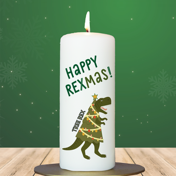 Weihnachtskerze 15x6cm Rexmas