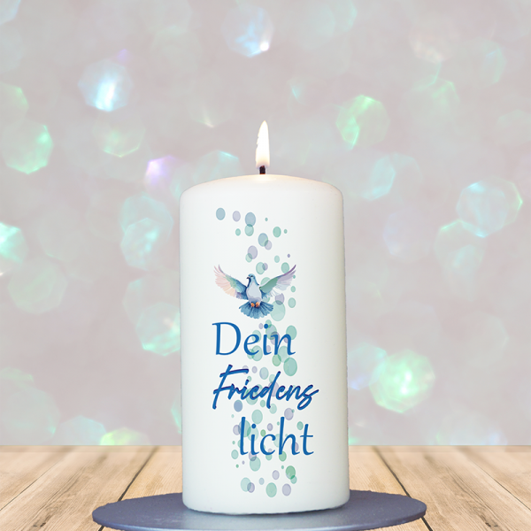 Mitbringsel 12x6cm Dein Friedenslicht