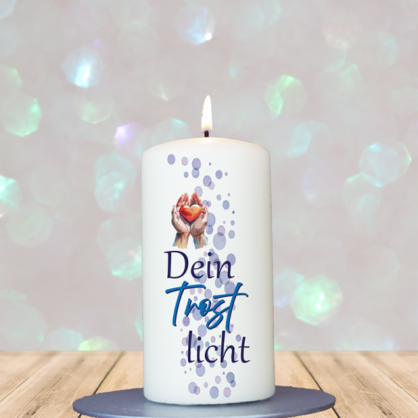 Mitbringsel 12x6cm Dein Trostlicht