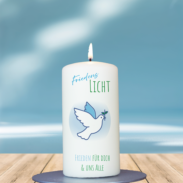 Mitbringsel 12x6cm Friedenslicht