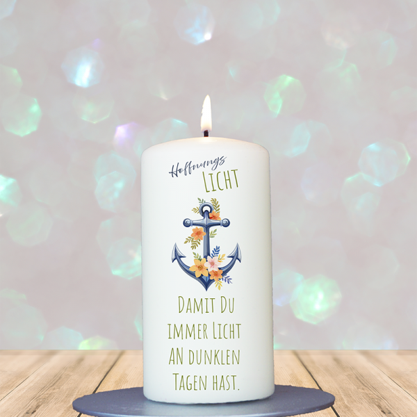 Mitbringsel 12x6cm HoffnungsLICHT